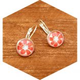 Glass Dome Mood Earrings