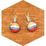 Glass Dome Mood Earrings