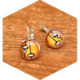 Glass Dome Mood Earrings