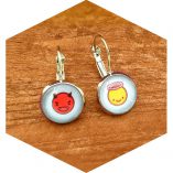 Devil and Angel Earrings