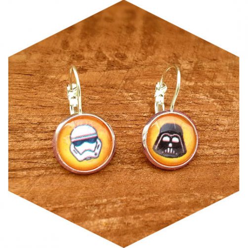 Darth Vader Earrings